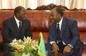 Gabon : Alassane Ouattara parrain dÂ’une promotion dÂ’officiers de l'armée 